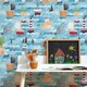 image 1 of King of The Sea Wallpaper in Multicoloured Multi
