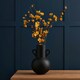 image 2 of BHS Jug Ceramic Vase, Black
