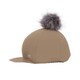 image 2 of Hy Sport Active Pom Pom Hat Cover - Desert Sand - One Size | Cream | One Size