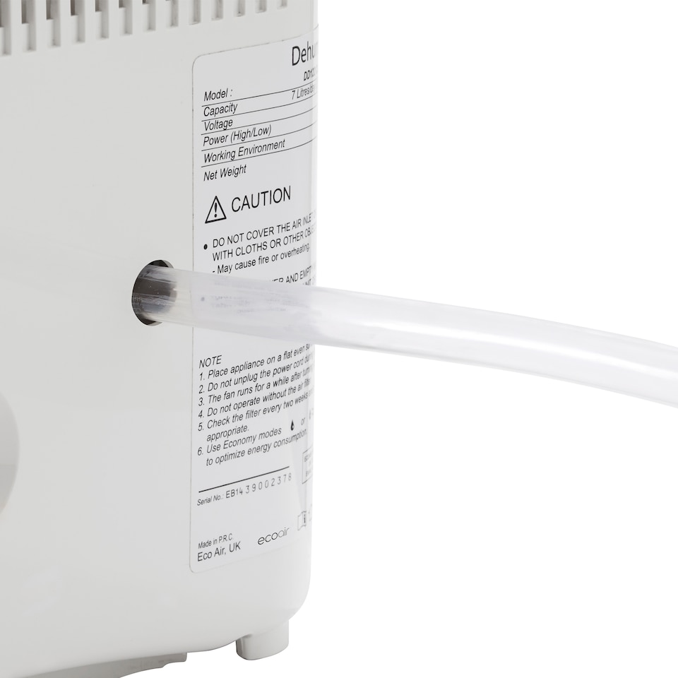 image 1 of EcoAir DD1 Classic MK6 Desiccant Dehumidifier 7.5L