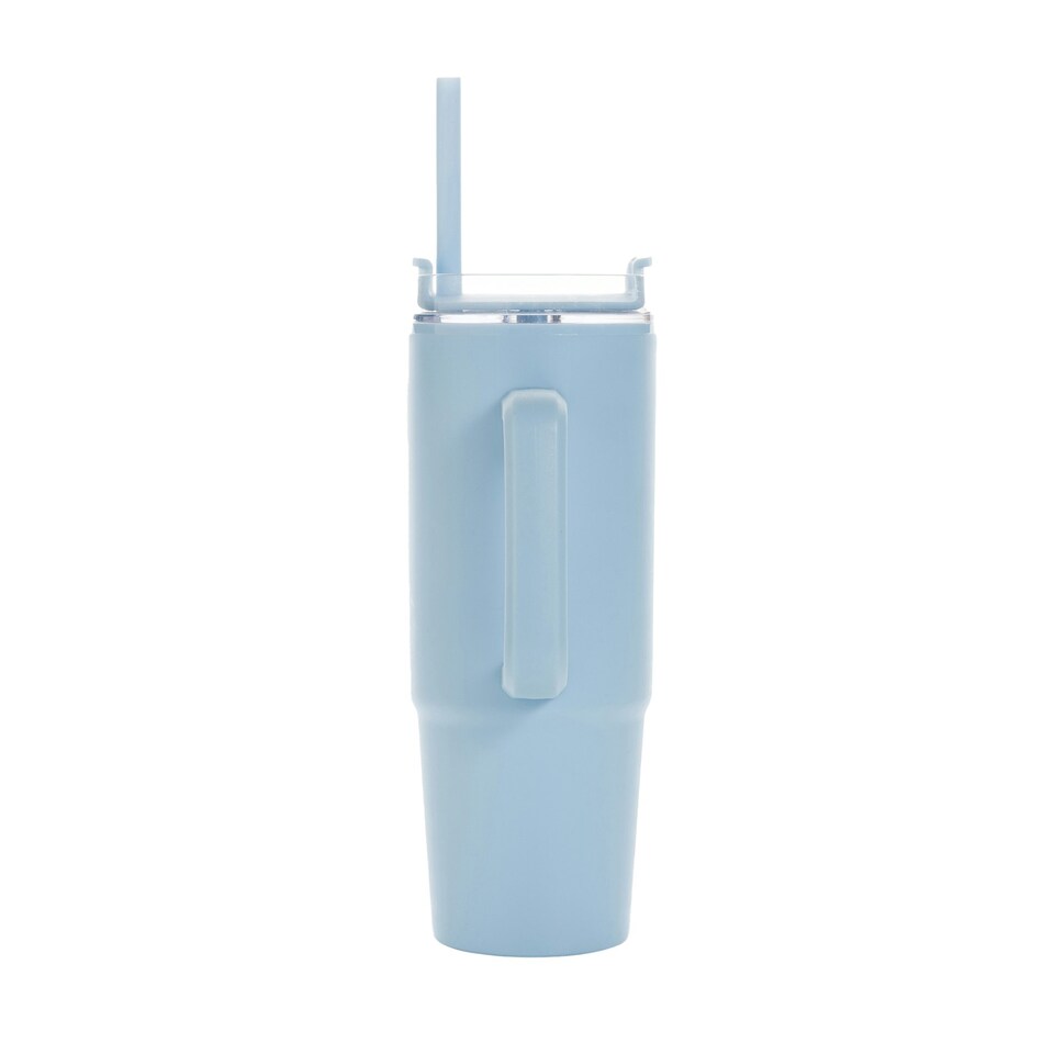 image 1 of XD Collection Tana Handle Plastic 900ml Tumbler - Light Blue - One Size