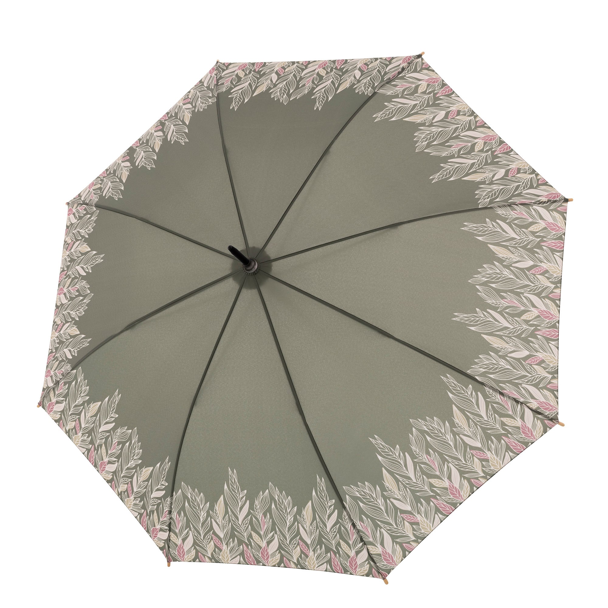 Doppler Nature Long Automatic Stick Umbrella - Intention Olive