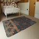 image 3 of Ethnic boho distressed pattern (Rug) Multi | Large: 140x200cm