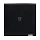 image 3 of Ukiyo Recycled Cotton Napkins Set (Pack of 4) - Black - One Size | Black