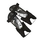 image 2 of Puma King Shin & Ankle Guards - Black/White - 58mm x 216mm x 72mm