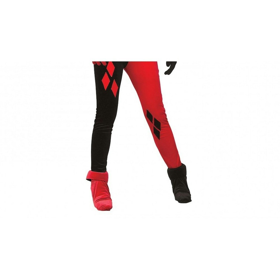 image 1 of Harley Quinn Womens/Ladies Costume - Black/Red - S S