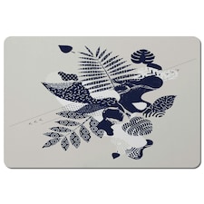 Prints Of Navy Autumn Leaves (Placemat)