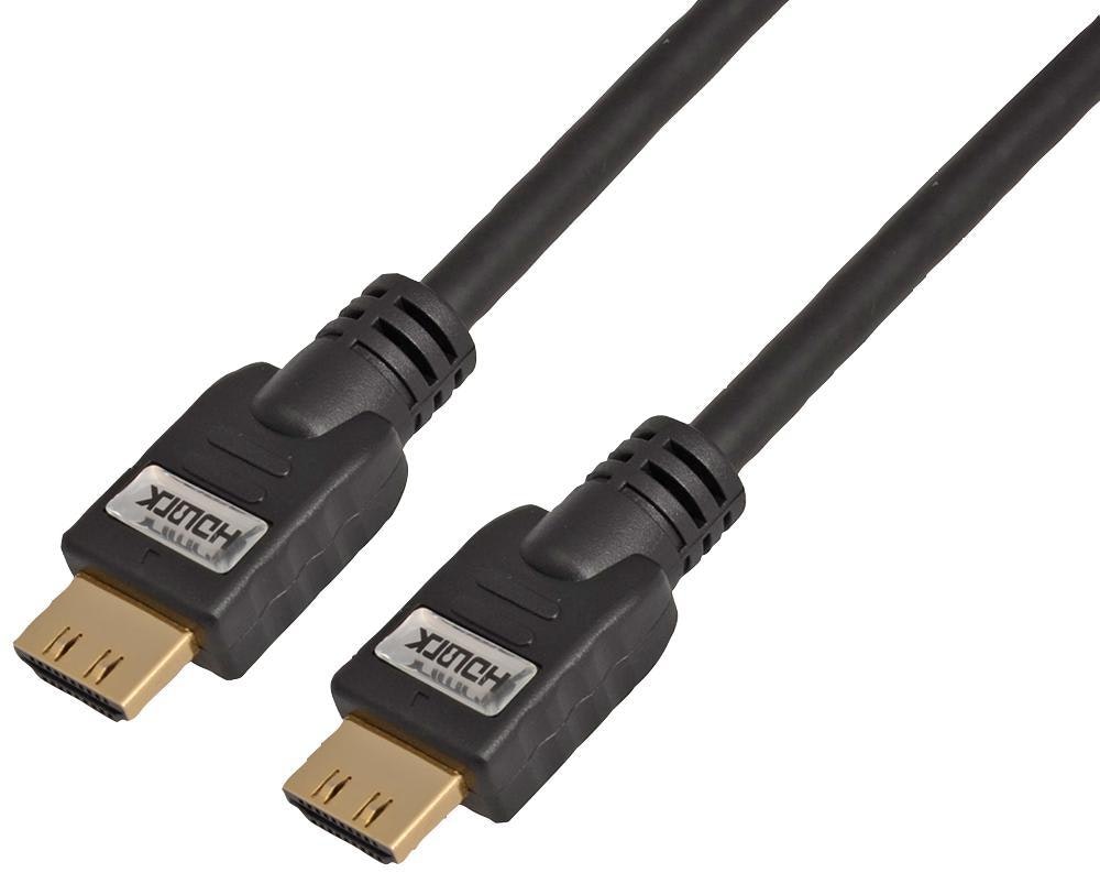 AV STAR Premium High Speed HDMI Lead Male to Male HDLock Connectors 1.5m Black