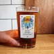 image 3 of Personalised Super Dad Printed Beer Glass Clear
