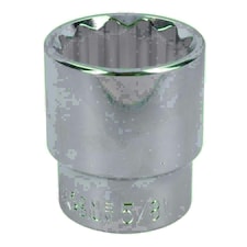 5/8 WW Whitworth BSW Shallow British Socket 12 Sided Bi-hex 1/2in Drive