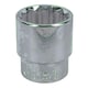 image 1 of 5/8 WW Whitworth BSW Shallow British Socket 12 Sided Bi-hex 1/2in Drive