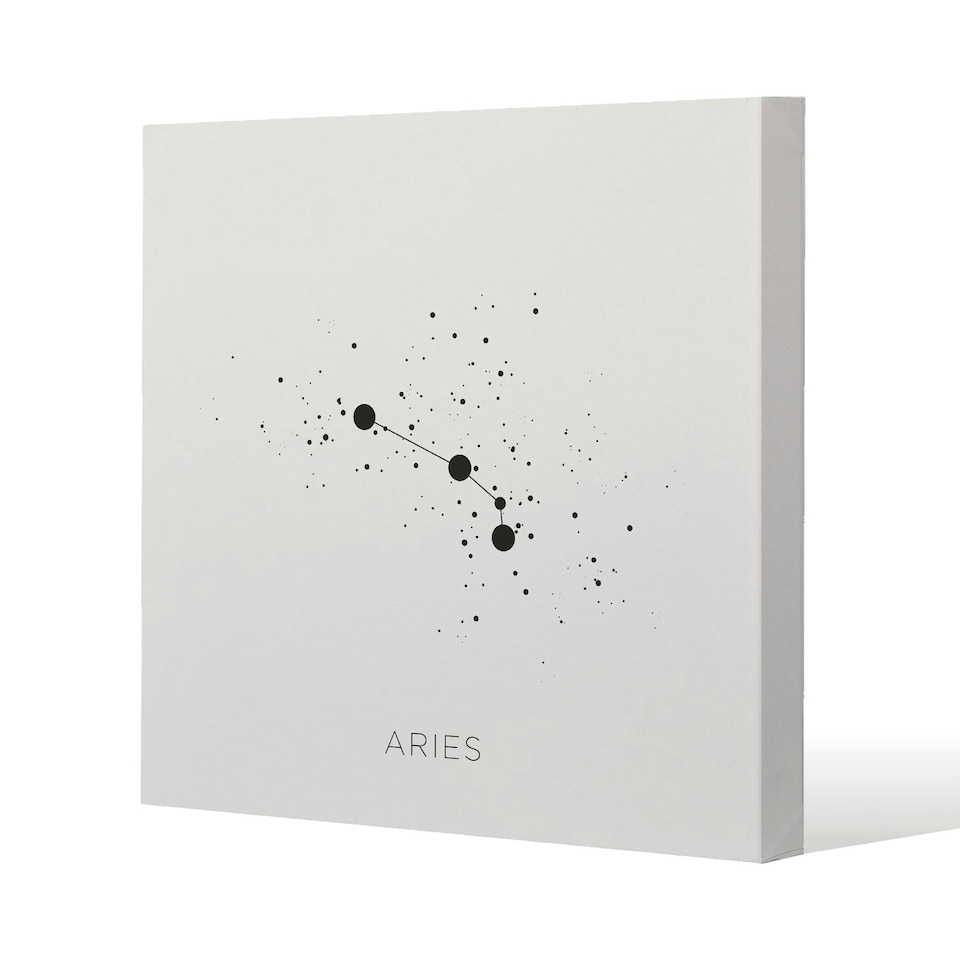 Star constellation zodiac aries (canvas) 120x 120 x 4cm