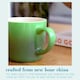 image 2 of Argon Tableware New Bone China Mugs - 330ml - Green Ombre - Pack of 4 Green
