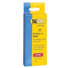 Tacwise 91 Narrow Crown Staples 40Mm - Electric Tackers Pack 1000