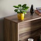image 5 of Vida Designs Cambridge 3 Tier Medium Bookcase Display Storage, Walnut