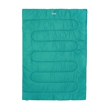 Mountain Warehouse Basecamp 200 Sleeping Bag - Teal - 193cm x 137cm