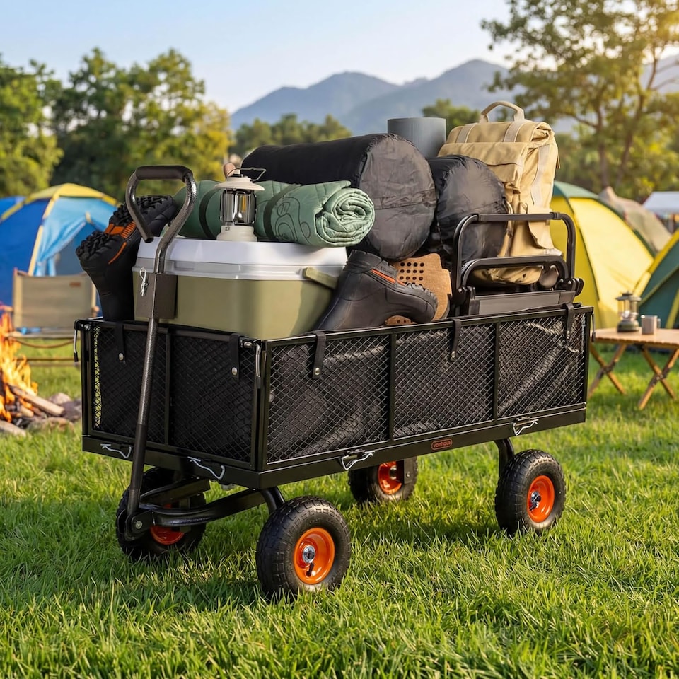 image 1 of VonHaus 230L Festival Cart on Wheels with 500Kg Max Load