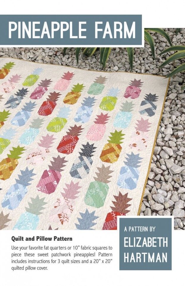 image 1 of Elizabeth Hartman Pineapple Farm Quilting Pattern – Quilt
