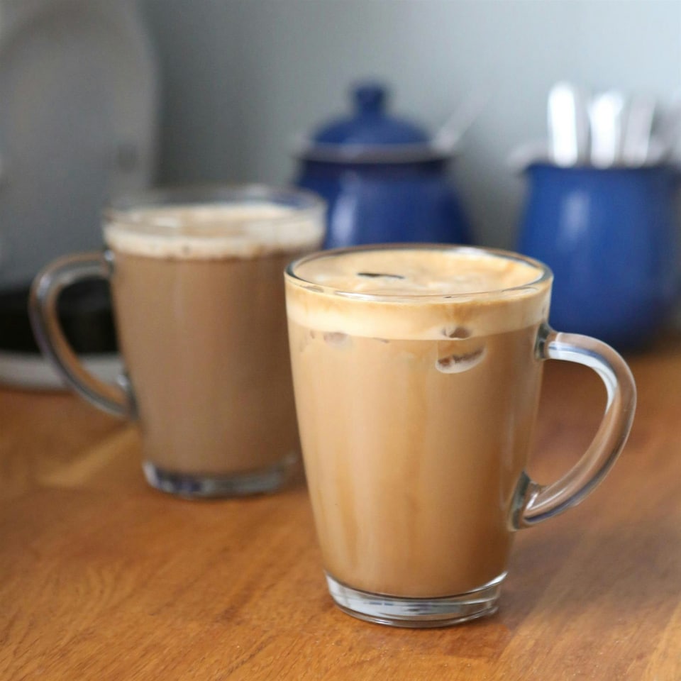 image 1 of LAV Vega Glass Coffee Cups - 350ml - Pack of 6 Clear