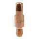 image 2 of 2 shroud & 10 x 1.0mm Round Contact Tips MIG Welding Binzel Style MB15 Torch