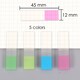 image 5 of Pack of 140 PET Sticky Index Page Markers 12 x 45mm