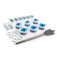 Gripit Tv Kit - Blue/20mm - Pack of 6