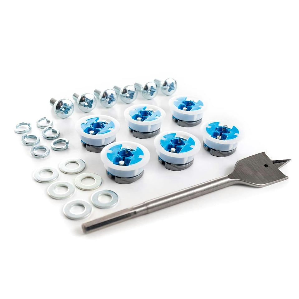 image 1 of Gripit Tv Kit - Blue/20mm - Pack of 6