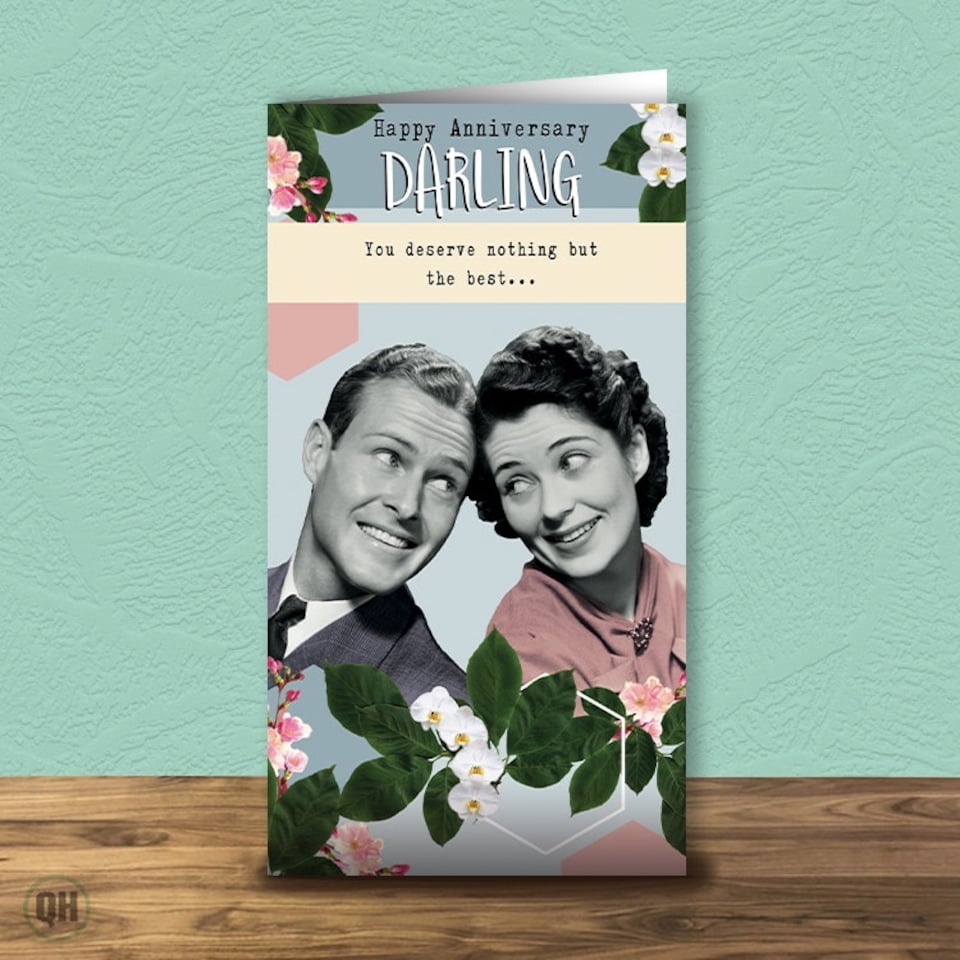 image 1 of You Deserve Nothing But The Best... - Funny Anniversary Card