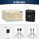 image 7 of Rechargeable Bluetooth Speaker with DAB/DAB+/FM Radio, Dual Alarm Clock, Colour LCD Screen for Bedside, Kitchen, Office, or Outdoors– August MB330B
