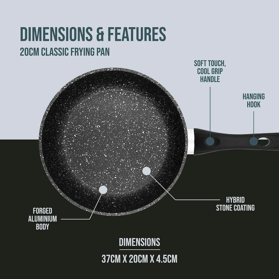 image 1 of Blackmoor Non Stick Frying Pan 20cm
