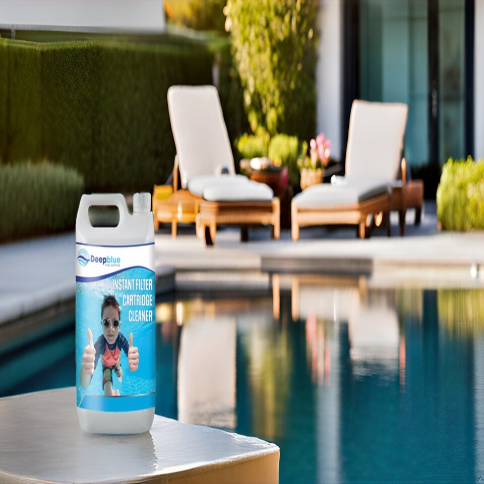 image 1 of Deep Blue Pro Hot tub Instant Filter Cartridge Cleaner 10 Litres