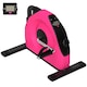 image 1 of SPORTNOW Mini Exercise Bike, Under Desk Bike for Legs, Arms Workout, Pink