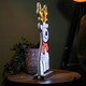 image 6 of 40cm Infinity Standing Christmas Reindeer with Metal Base, White and Red LEDs
