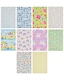 image 4 of Multipack of 20 Assorted Wrapping Paper Sheets | Gift Wrapping | Birthdays/Weddings | Bright Design | With Keepsake Box | Multi | 20