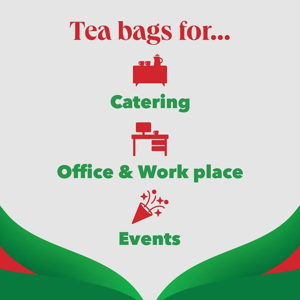 image 1 of PG Tips Original | Black Tea Bags Bulk | One Cup | Refreshing & Flavourful | Ideal For Office Catering | 1100 Plant Based Biodegradable Square Teabags