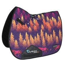 ARMA Sport XC Forest Horse Saddlecloth - Purple - 15in - 16.5in