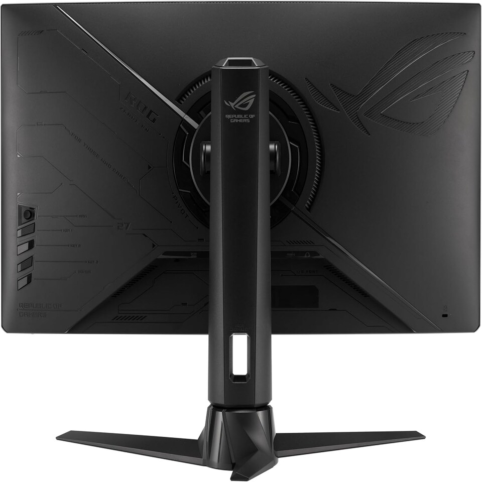 image 1 of ASUS ROG Swift XG27AQV 27" 2560 x 1440 Wide Quad HD IPS 170Hz FreeSync Premium 1ms Curved Gaming Monitor