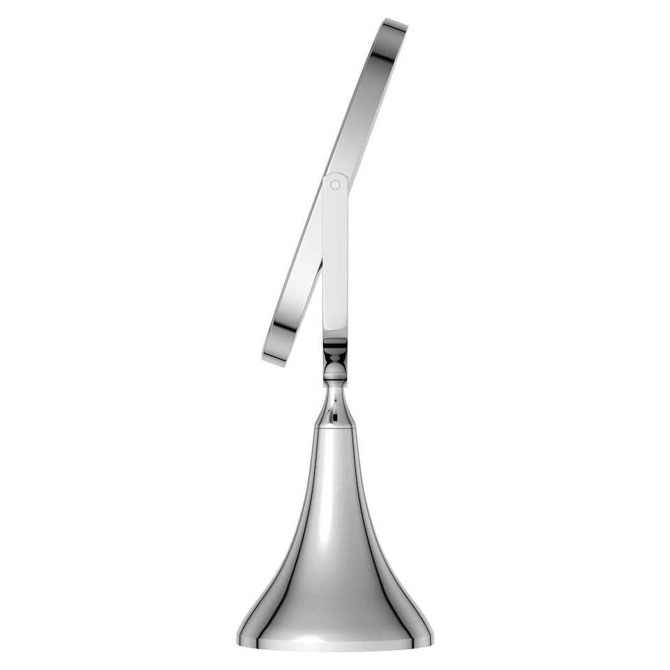 image 1 of Showerdrape Panos 3x Magnifying Chrome Makeup Vanity Mirror | Silver | 1