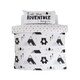 image 1 of Scandi Bears Duvet Cover Set with Pillowcase Multi | Single