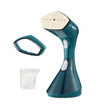 GEEPAS  2-in-1 Travel Garment Steamer & Steam Iron, Green