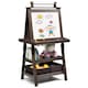image 4 of COSTWAY 3 in 1 Kids Art Easel Double-Sided Blackboard Magnetic Whiteboard W/ Paper Roll