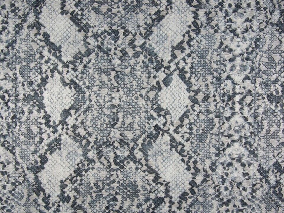 Grey Stretch Lace Fabric for Dressmaking, 145cm / 57" Wide - per metre