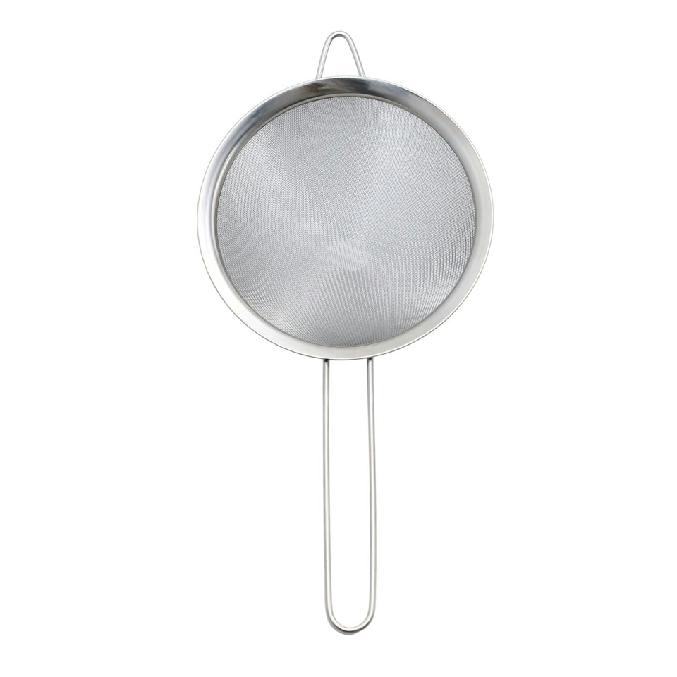 image 1 of Buckingham Stainless Steel Fine Mesh Conical Sieve Strainer 20 cm