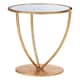 image 2 of Interiors By Premier Elegant Mirror Top And Gold Frame Side Table, Sturdy Side Table By Couch, Versatile Small Lounge Table | Gold
