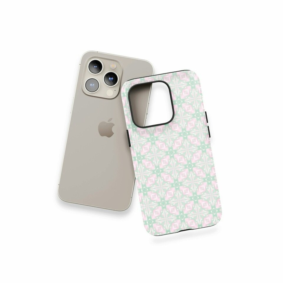 image 1 of Pretty Pattern Phone Case Pink | Galaxy S24
Slim | Galaxy S24
Slim