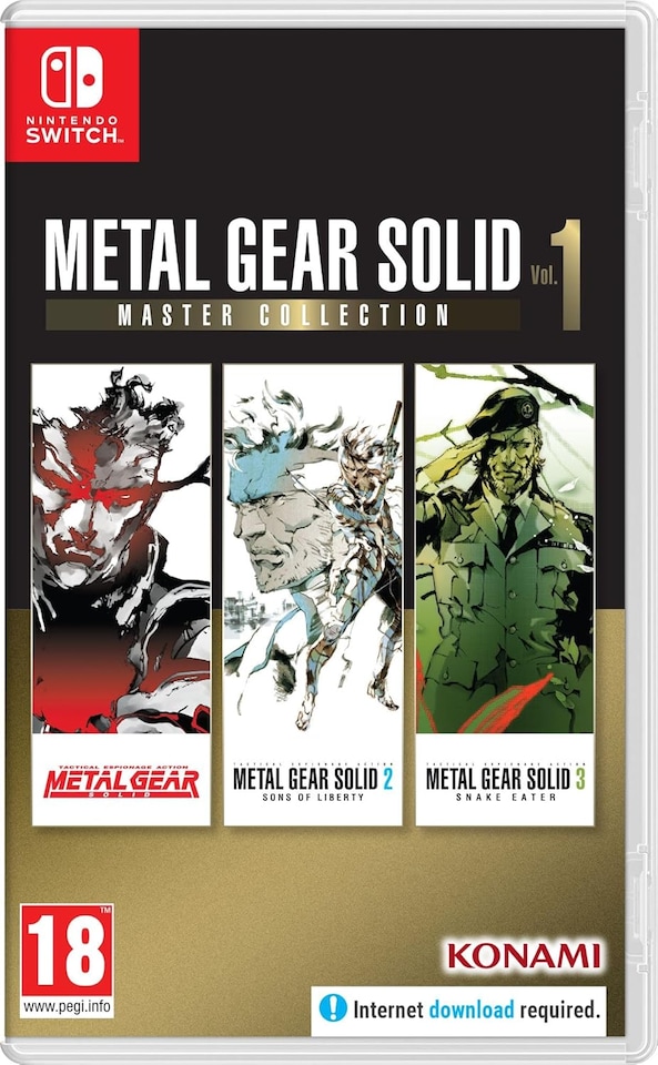 image 1 of Metal Gear Solid: Master Collection Vol. 1 Nintendo Switch