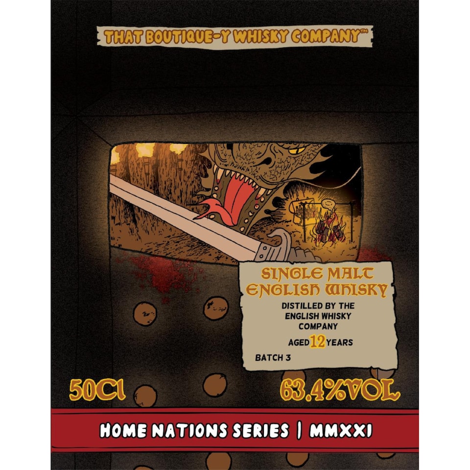 image 1 of The English - That Boutique-y Whisky Company - Batch No. 3 2009 12 year old Whisky