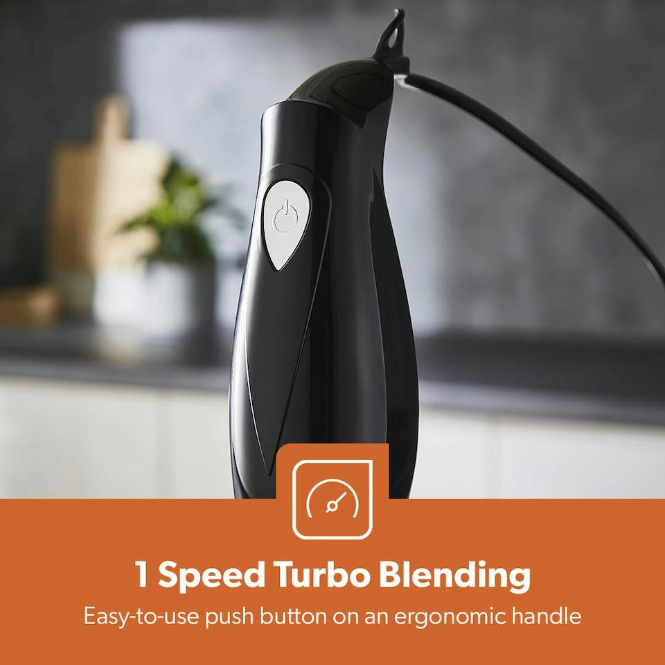 image 1 of GEEPAS 500W Jug Blender and 180W Hand Blender set | Black