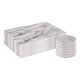 image 1 of Argon Tableware 12pc Marble Placemats & Round Coasters Set - White | White | White