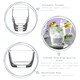 image 2 of LAV Galata Stacking Tumbler Glasses - 285ml - Clear - Pack of 6 | Clear | Clear